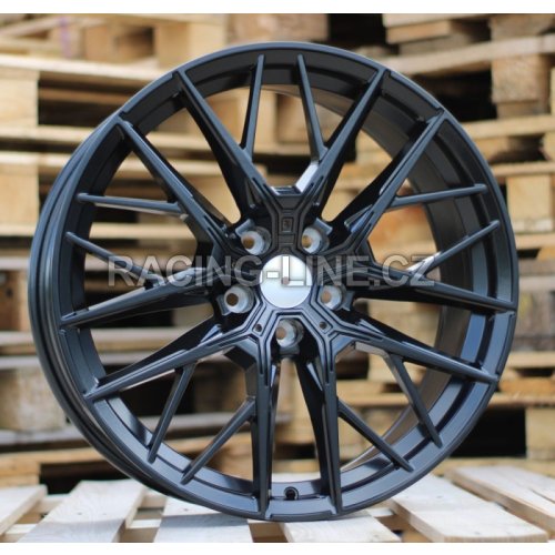 Alu kola Racing Line H5080, 17x7.5 5x112 ET28, černá lesklá