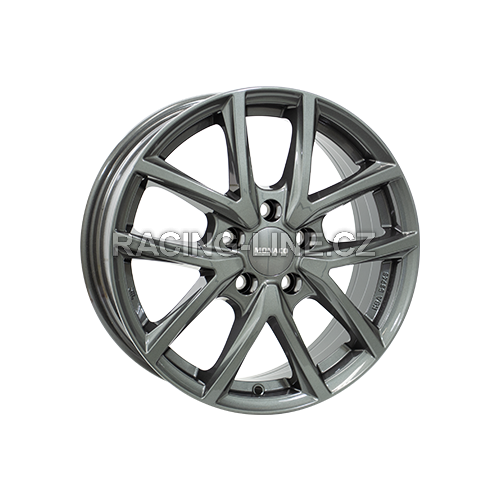 Alu kola MONACO WHEELS 2 CL2, 16x6.5 5x108 ET45, tmavě šedivá