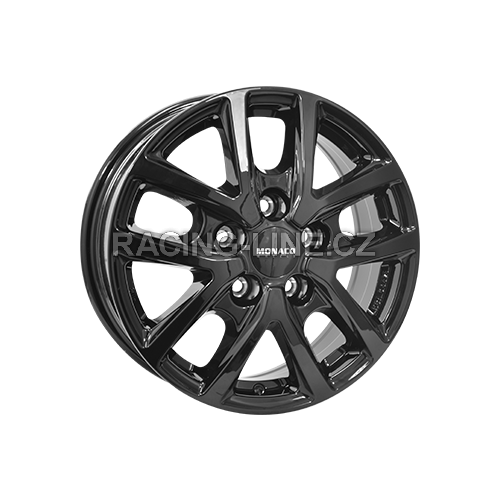 Alu kola MONACO WHEELS CL2T, 16x6.5 5x114.3 ET48, černá lesklá (zátěžová)