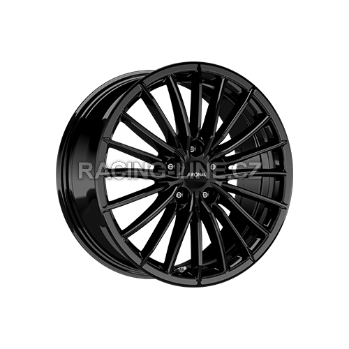 Alu kola RONAL R68, 18x8 5x108 ET40, černá lesklá