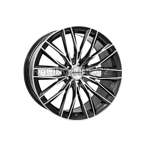 Alu kola MONACO WHEELS GP2, 18x8 5x112 ET30, šedivá + leštění