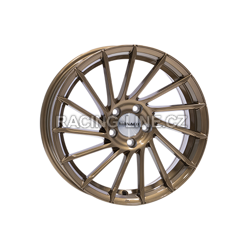 Alu kola MONACO WHEELS TURBINE, 18x8 5x112 ET45, bronzová