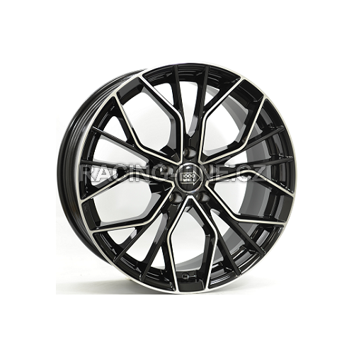 Alu kola MILLE MIGLIA 1020, 19x8.5 5x112 ET42, černá lesklá + leštění