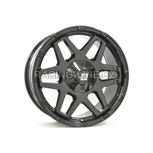 Alu kola DIESEL COLORADO, 20x9.5 6x139.7 ET20, černá lesklá (zátěžová)