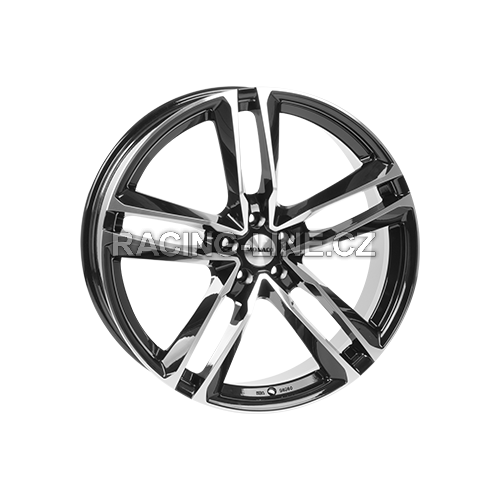 Alu kola MONACO WHEELS MC7, 22x10 5x112 ET30, černá lesklá + leštění (zátěžová)