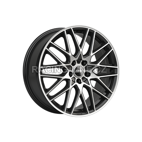 Alu kola CMS C25, 17x7 4x108 ET38, černá + leštění