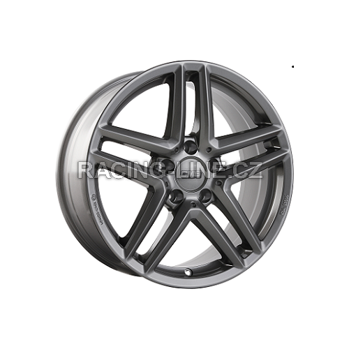 Alu kola CMS C26, 18x8 5x112 ET48, titanová