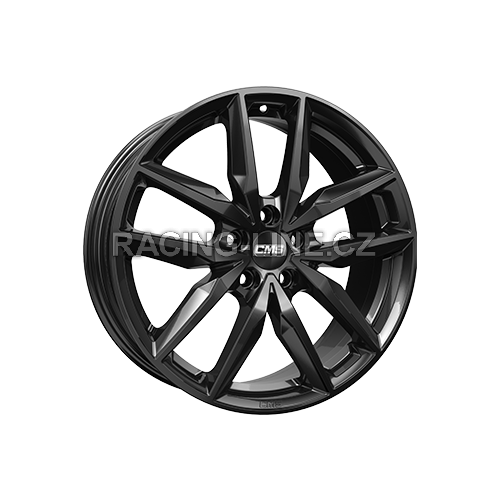 Alu kola CMS C28, 18x7.5 5x100 ET40, černá lesklá