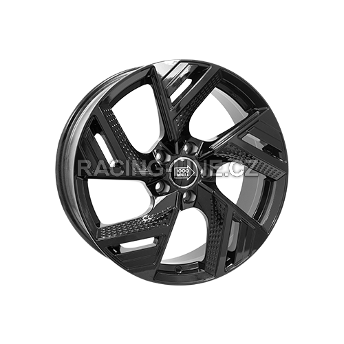 Alu kola MILLE MIGLIA MME-5, 17x7 5x114.3 ET45, černá lesklá