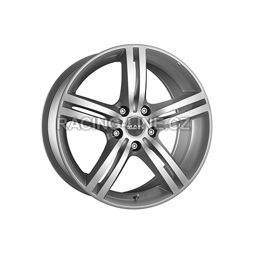 Alu kola MAK VELOCE ITALIA, 17x7 5x114.3 ET55, stříbrná