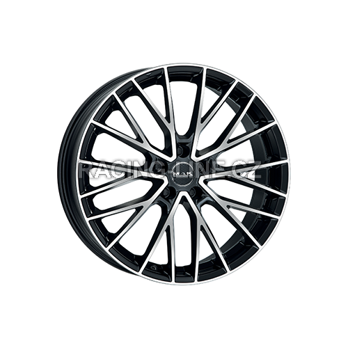 Alu kola MAK SPECIALE-D, 20x9.5 5x112 ET22, černá lesklá + leštění (zátěžová)