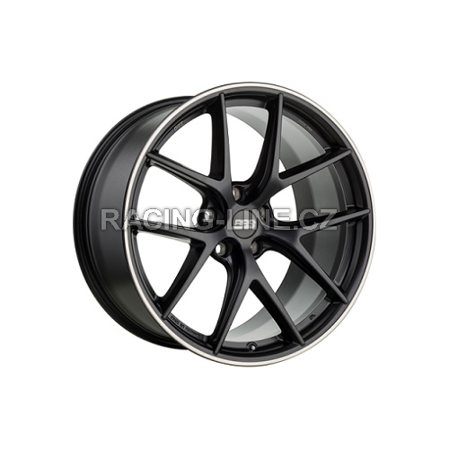 Alu kola BBS CI-R, 19x10 5x112 ET25, černá matná + leštění