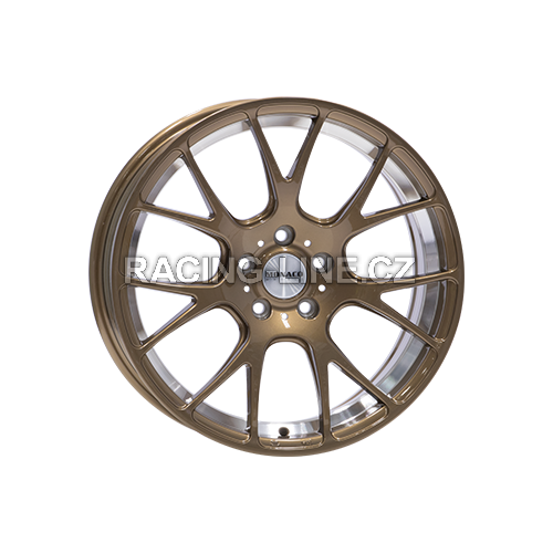 Alu kola MONACO WHEELS MIRABEAU, 18x8 5x112 ET45, bronzová + leštění