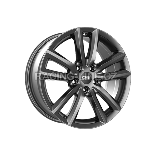 Alu kola CMS C27, 18x7.5 5x114.3 ET45, titanová (zátěžová)