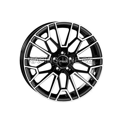 Alu kola MONACO WHEELS GP13, 19x8 5x112 ET30, černá lesklá + leštění