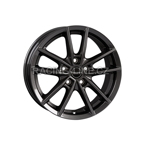 Alu kola BORBET W, 18x8 5x114.3 ET40, tmavě šedivá