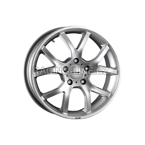 Alu kola MAK BOOST, 20x10 5x120 ET55, stříbrná metalíza