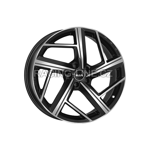 Alu kola MAK QVATTRO, 19x8.5 5x112 ET32, černá lesklá + leštění (zátěžová)