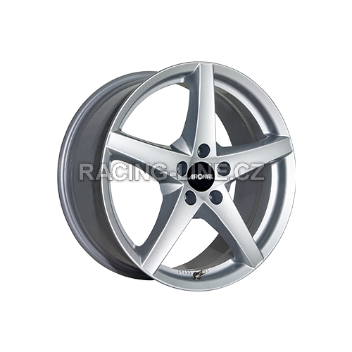 Alu kola RONAL R41, 17x8 5x112 ET48, stříbrná (zátěžová)