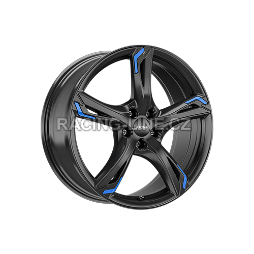 Alu kola RONAL R62 BLUE, 20x8.5 5x112 ET30, černá lesklá (zátěžová)