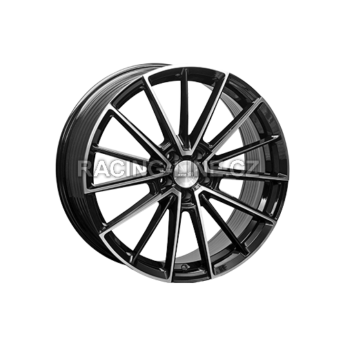 Alu kola MONACO WHEELS FF1, 19x8 5x108 ET45, černá lesklá + leštění