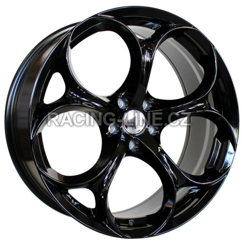 Alu kola Racing Line L1664, 20x8.5 5x110 ET31, černá lesklá