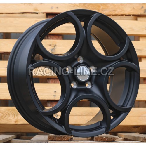 Alu kola Racing Line L1432, 17x7.5 5x110 ET41, černá matná