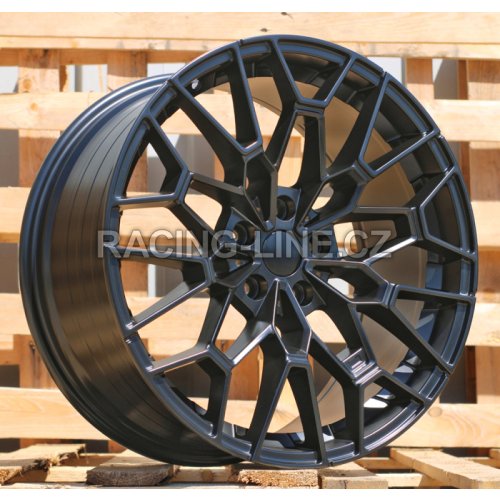 Alu kola Racing Line I0384, 20x8.5 5x120 ET33, černá matná