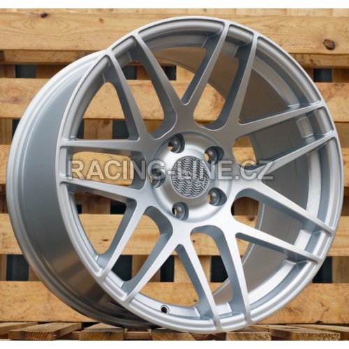 Alu kola Racing Line XF995, 19x10 5x120 ET30, stříbrná