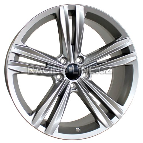 Alu kola Racing Line X006, 19x8.5 5x112 ET38, šedivá matná