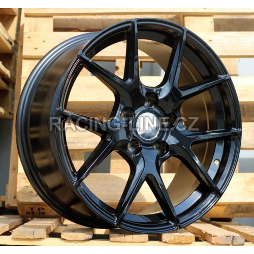 Alu kola Racing Line XF418, 19x8.5 5x127 ET40, černá lesklá