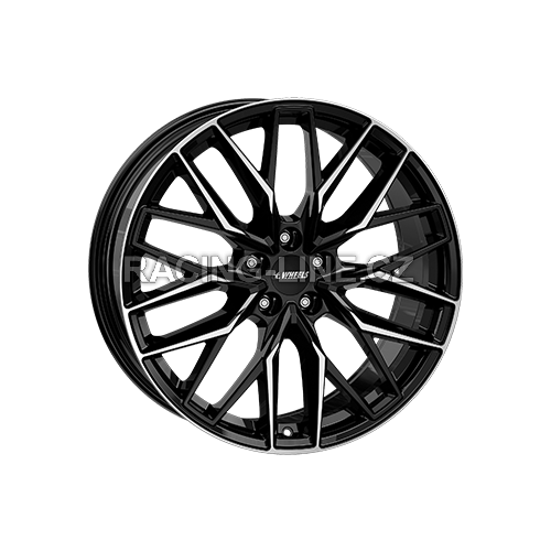 Alu kola IT WHEELS XANA, 19x8 5x108 ET45, černá lesklá + leštění