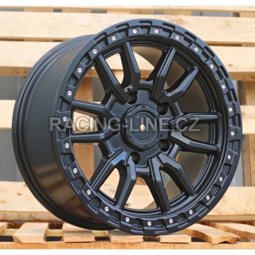 Alu kola Racing Line B1823, 17x8.5 5x139.7 ET, černá matná (zátěžová)