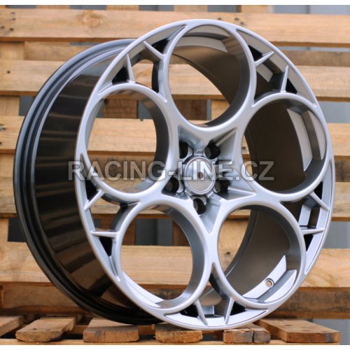 Alu kola Racing Line I5660, 20x8.5 5x110 ET31, černá metalíza