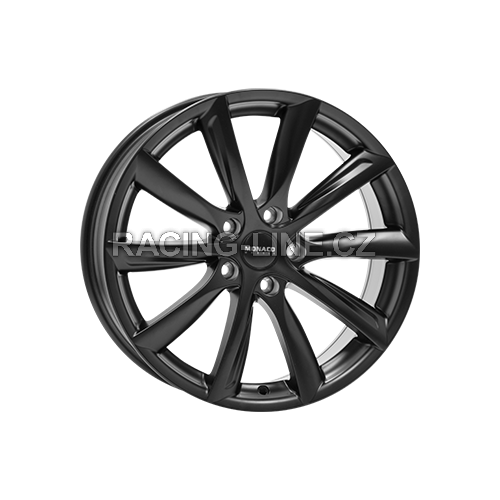 Alu kola MONACO WHEELS GP6, 18x8 5x114.3 ET38, černá matná