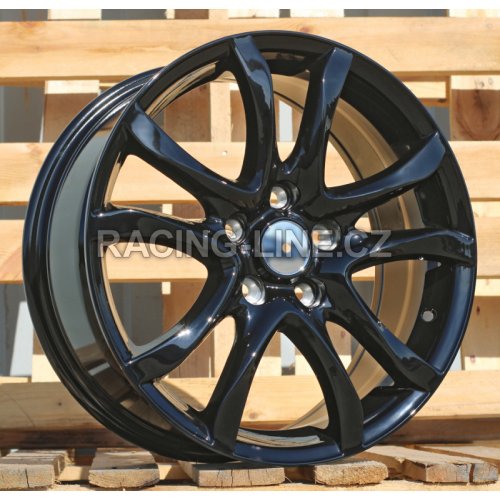 Alu kola Racing Line FR559, 17x7 5x114.3 ET50, černá lesklá