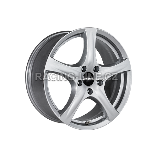 Alu kola RONAL R42, 17x8 5x112 ET48, stříbrná (zátěžová)