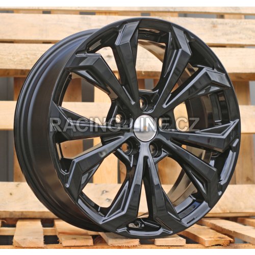 Alu kola Racing Line Y1133, 18x7 5x114.3 ET35, černá lesklá