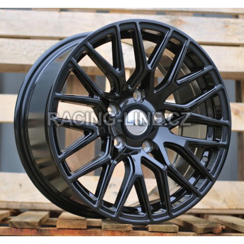 Alu kola Racing Line L2144, 17x8 5x127 ET40, černá lesklá