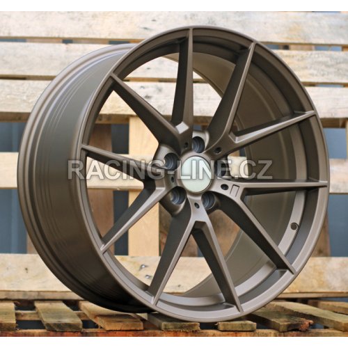 Alu kola Racing Line B1416, 20x8.5 5x120 ET35, bronzová (zátěžová)