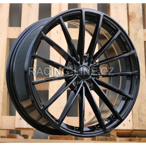 Alu kola Racing Line I0383, 19x8 5x112 ET45, Saténová černá