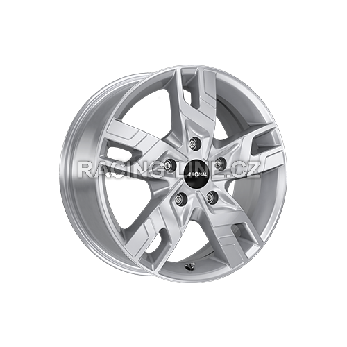 Alu kola RONAL R64, 17x7 5x160 ET53, stříbrná (zátěžová)