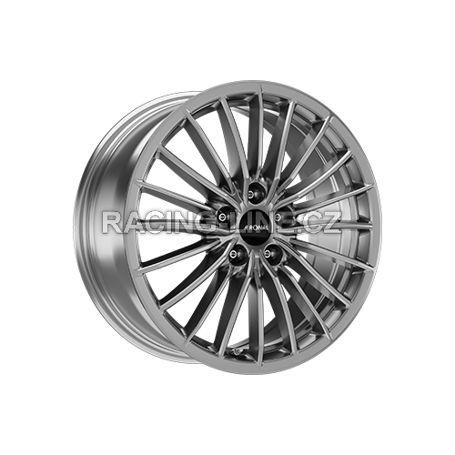 Alu kola RONAL R68, 18x8 5x108 ET40, šedivá lesklá